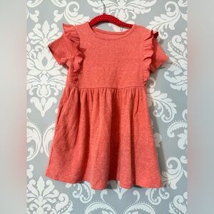 4/$25‎ • Cat & Jack Ribbed Ruffle Detail Dress